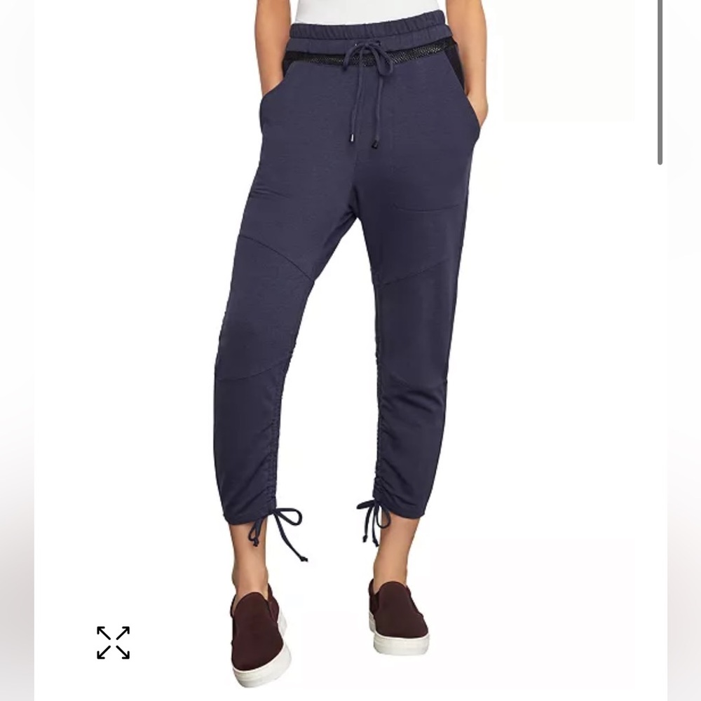 Matching set - BCBGMAXAZRIA Mesh-Inset Jogger Pants